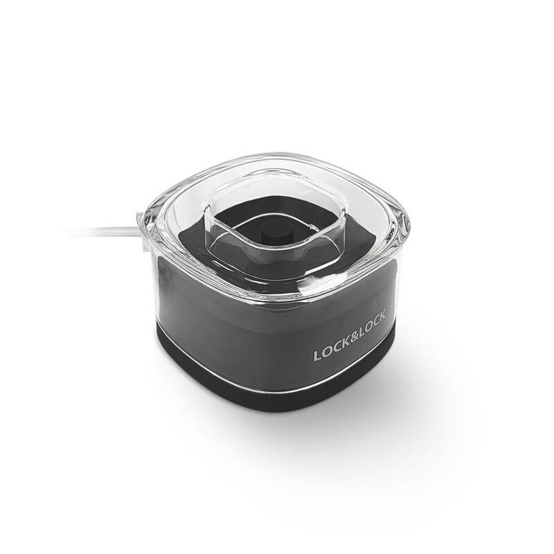 B&agrave;n Chải Đ&aacute;nh Răng Điện Locknlock, Dc3.7V, Trọng Lượng 235G, Sạc Kh&ocirc;ng D&acirc;y - 2 M&agrave;u (Đen, Trắng) - ENR346 image number null